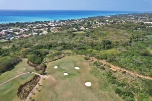 Royal Westmoreland 4th Green Aerial